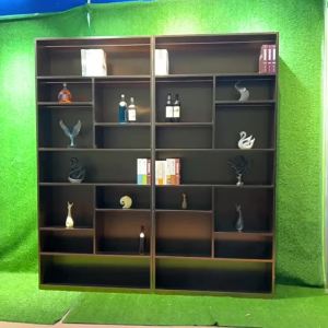 Stainless Steel Acrylic Backlit Cabinet Wine Cabinet Recessed Installation