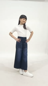kulot jeans skena anak perempuan usia 1-17 tahun