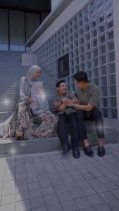 TERMURAH PADMA FAMILY COOL GREY SARIMBIT LUBI 2025 GAMIS DAN KOKO YANG COCOK UNTUK OUTFIT LEBARAN KONDANGAN TERBARU KEKINIAN