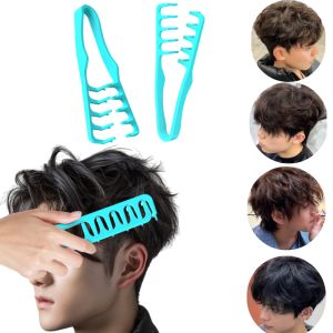 Volumizing Wide-Tooth Hair Styling Comb Curling Tools Fluffy Texture for Men Ideal for All Hair Types Hairstyling Tools