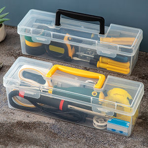 WORTHBUY Plastic Organizer Box: A Multipurpose Electrician Drill Storage Solution