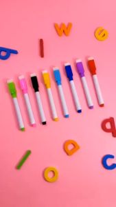 Spidol Warna Whiteboard Spidol Wipe and Clean dengan Penghapus Spidol Wipe&Clean Activity Book