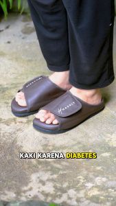 Sandal Kesehatan Diabetes - Anti Air Double Protect SUPER EMPUK