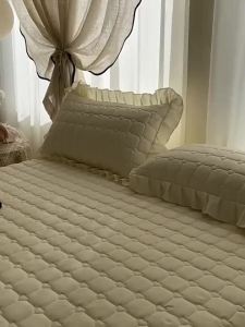 BEIPIN | Waterproof and Leakproof Tie Band Bed Skirt Cover Cotton