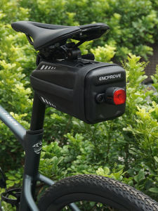 Smart Brake Tail Light Bicycle Rear Bag Mountain Bike Road Bike Riding Seat Pack ENCPROVE EP015 Universal Bicycle Bag