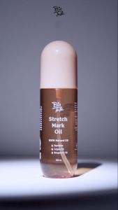 [NEW LAUNCH] Biotalk Stretch Mark Oil | 100ml | 100% Natural Oil | Mencegah & Menyamarkan Stretch Mark