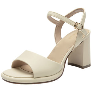 DUSTO | Coarse Heeled Strappy Heeled Sandals