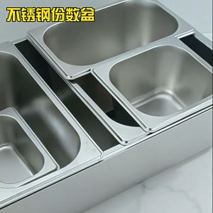 Serving Tray for Buffet Heater Food Pan Party Metal Kitchen Holder Stainless Steel Steamer Plate Dishes Container Deep Pot