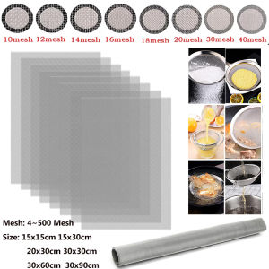 304 Stainless steel filter screen 4~500 Mesh Woven Wire High Quality Stainless Steel Screening Filter Sheet