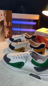 Sepatu Sneakers Hashiyoto Casual Santai Tali Karet Import Korea Slip On Style