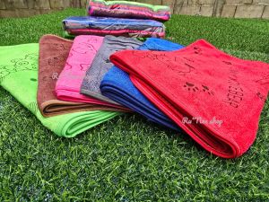 ผ้านาโน เช็ดหน้า เช็ดผม คละสี ขนาด30×70ซม. หนานุ่มซึมซับน้ำได้ดี