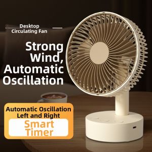 KAXIDAOFU | Portable USB Charging Desk Fan 6 inch