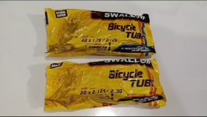 BAN DALAM SEPEDA 20 X 1.75 175 1.95 195 2.125 2125 PENTIL  AV 48 MM 20X1.50 20X1.75 20X2.125 SWALLOW