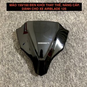 Mão chắn gió AirBlade 150/160 nâng cấp gắn cho xe AB 125 đời xe 2020 2021 2022 2023 - Loại thay thế