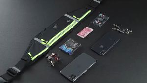 Runner Belt Waterproof Breathable Fast Dry Adjustable Waist Bag Running Walking Jogging Cycling Sports Workout Fitness Travel