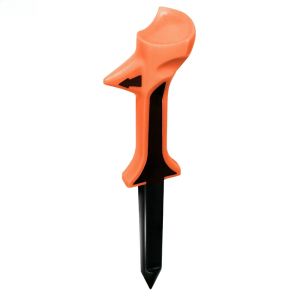 10pcs Golf Tees 83mm Double Angled Ball Nail Seat TE030