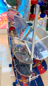 Ván Trượt Thể Thao Trẻ Em Mesuca Gỗ Phong Ép 7 Lớp - Dài 70cm Ván Trượt Hình Người Nhện Marvel Frozen Captain America