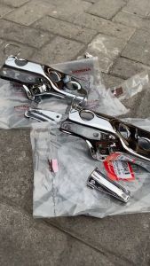 [100% ORIGINAL] PANGKON MESIN TIGER LAMA TILAS TILAM COPOTAN MOTOR ORIGINAL SUDAH CHROME