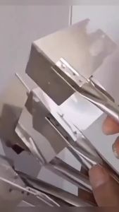 CLM เกรียงฉาบสแตนเลส ภายนอก/ภายใน ขูดโคลนไดอะตอม สีโป๊ว ขูดฝุ่นผนัง Wall Corner Scraper