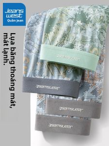Jeanswest | Ice Silk Flat Brief Summer Lightweight Breathable No-Ride Underwear