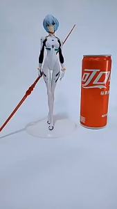 Bandai | Neon Genesis Evangelion Ayanami Rei PVC Action Figure - Anime Collectible Model Toy