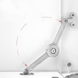Upward door air supported cabinet support rod soft close very suitable for toy boxes/drawer windows/wardrobes/cabinets