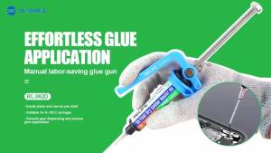 RELIFE RL-062D Labor-Saving 5-10CC Solder Paste Booster UV Solder Mask Ink Welding Oil Pusher for Motherboard Repair Tools