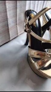 Maleeka high heels 13cm tali silang glossy premium