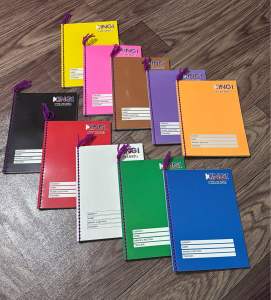 King 1 Colours Notebook (70 leaves) - Perfect for Office and School Use