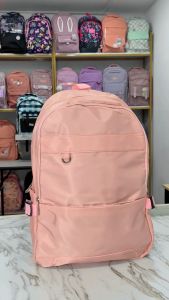N03 #Korea Backpack High Quality ( Beg Sekolah / School Bag / Beg Galas / Laptop / College ) Design Plain.