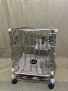 304 Stainless Steel Sugar Glider Squirrel Chinchilla Cage DIY Magic Piece Pet Cage House Feeding Cage Pet Supplies