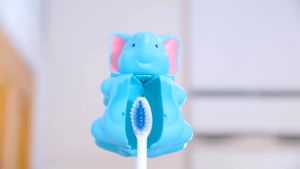 Flipper Tempat Sikat Gigi Anak Lucu Unik Toothbrush Holder / Cover Penutup Sikat Gigi