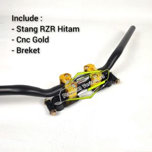 PAKET FULLSET STANG RZR PLUS DUDUKAN RAISER CNC PNP SATRIA FU DAN SONIC