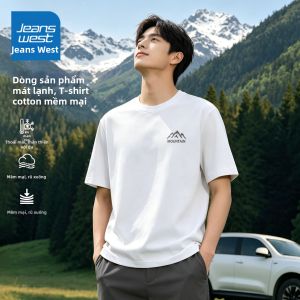 Jeanswest | Áo Sơ Mi Nam Tay Ngắn Mùa Hè Dáng Rộng Chống Nhăn