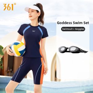 361° | Conservative Flat-Angle Split Swimwear Swimming Pool Dedicated Racing