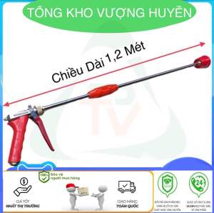 Súng Phun Thuốc Trừ Sâu Áp Xuất Cao Có Thể Điều Chỉnh Tia - Súng Xịt Rửa Xe
