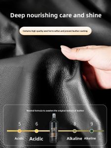 MONLEYTA | Leather Care Oil For Genuine Leather Jackets Shoes Cleaning Agent Sheep Oil Stain Removal Conditioning Coloring Renovation