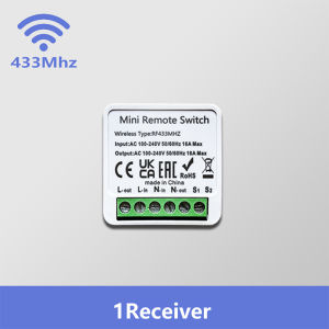 other | 16A Relay Receiver Smart Switch Mini DIY Wireless Remote Control Light Switches RF 433MHz DIY Home Automation Wireless Module