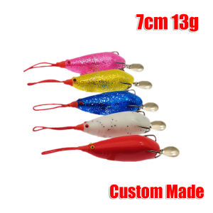 ANH A37 13g 14g 7cm Snakehead Long Custom Big Soft Frog for Haruan Toman Fishing Katak Lures
