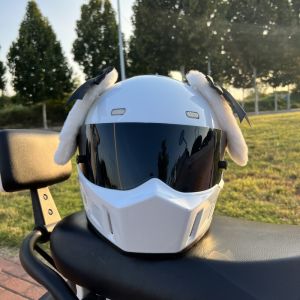 Trang Trí Mũ bảo hiểm xe máy Dài tai thỏ Với Bow Dễ Thương Phim Hoạt Hình Mũ Bảo Hiểm Trang Trí Sang Trọng Tai Có Thể Tháo Rời Trang Trí Cho Các Cô Gái