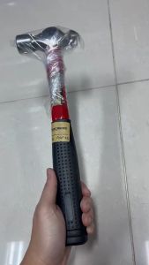 ค้อนก้ามปู ฆ้อนก้ามปู ค้อนหัวกลม ด้ามไฟเบอร์ ขนาด 1  ปอนด์ 1LB (450g) สีแดง - ดำ