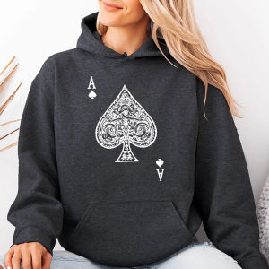 Ornate Ace of Spades Graphic Heat Transfer Stickers DIY Iron on Decals for T-shirt Making Pillow DecorationClothing Accessories