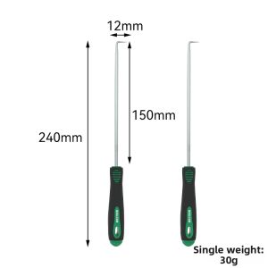 WOLL FAN | Specialized Right Angle Hook Cleaning Tool for Drums and Tub Type Washers