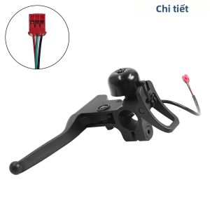 Phanh Tay Lái Xe Tay Ga Điện Có Chuông Dành Cho Xiaomi 4 Lite 2nd Gen Phụ Kiện Xe Gấp Bao Gồm Cần Phanh