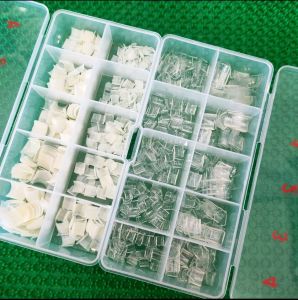 Móng tips móng nối chân hộp 500 móng đủ form không cần mài dũa