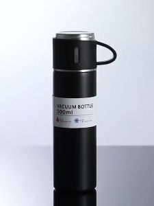500ml Premium Travel Tumbler Double-Walled Stainless Vacuum Sports Water Bottle with Cup Handle