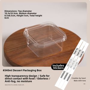 Transparent Commercial Cake Box