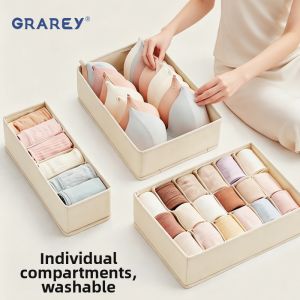 GRAREY | Underwear Socks Underpants Divider Organizer Box