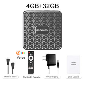 Android14 Smart TV Box T8S Bluetooth 5.4 Dual WiFi Google Voice Media Player RK3518 Netflix YouTube Streaming Media Set Top Box