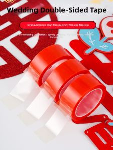 PINSHANGMEISU | Transparent And Stain-Free Ultra-Thin High-Strength Movable Heat-Resistant Double-Sided Tape 0.2mm